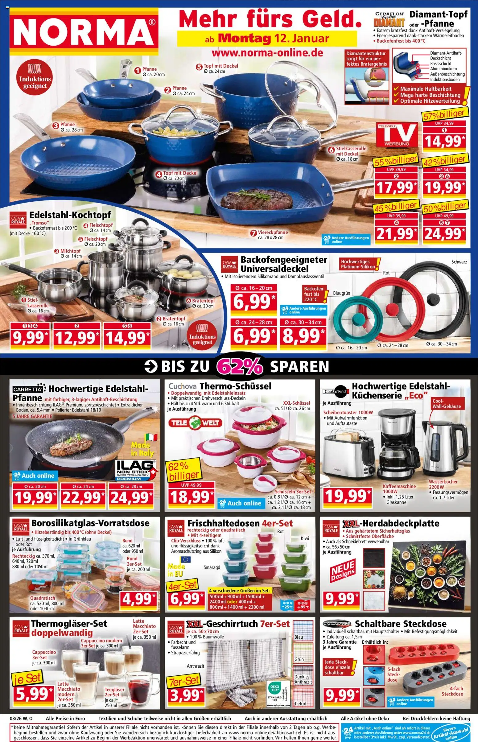 Vorschau von dem Prospekt des Geschäftes Norma, gültig ab dem 12.01.2026