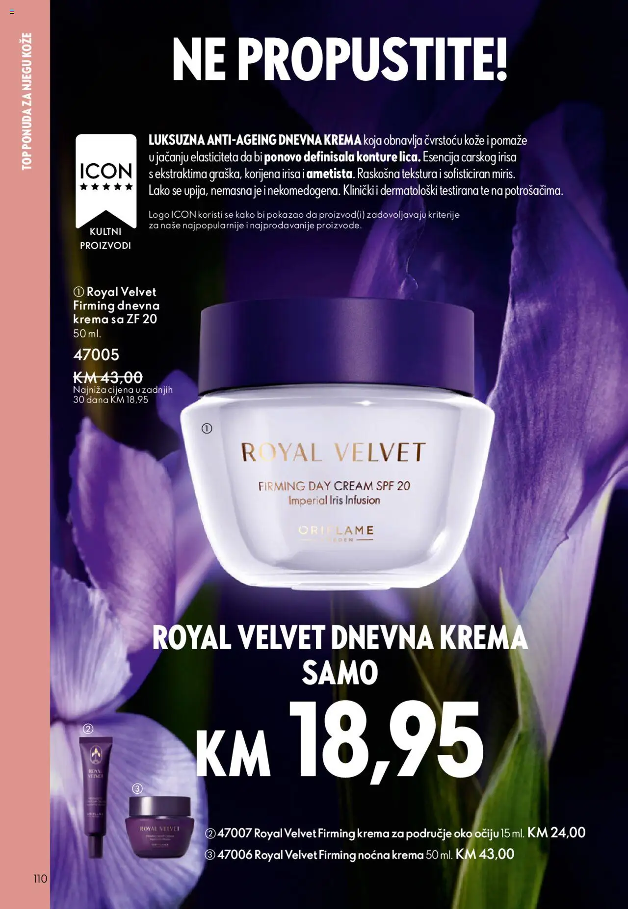 Pregled letka Katalog trgovine Oriflame vrijedi od 2025.10.08
