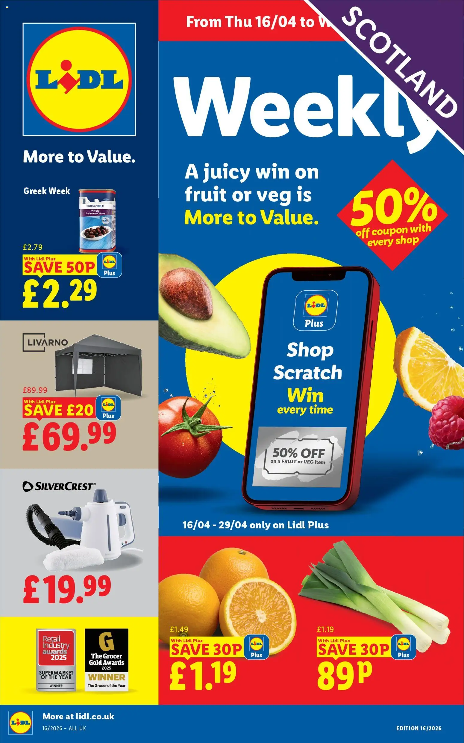 Preview of Lidl Lidl - Weekly Scotland valid from 16/04/2026