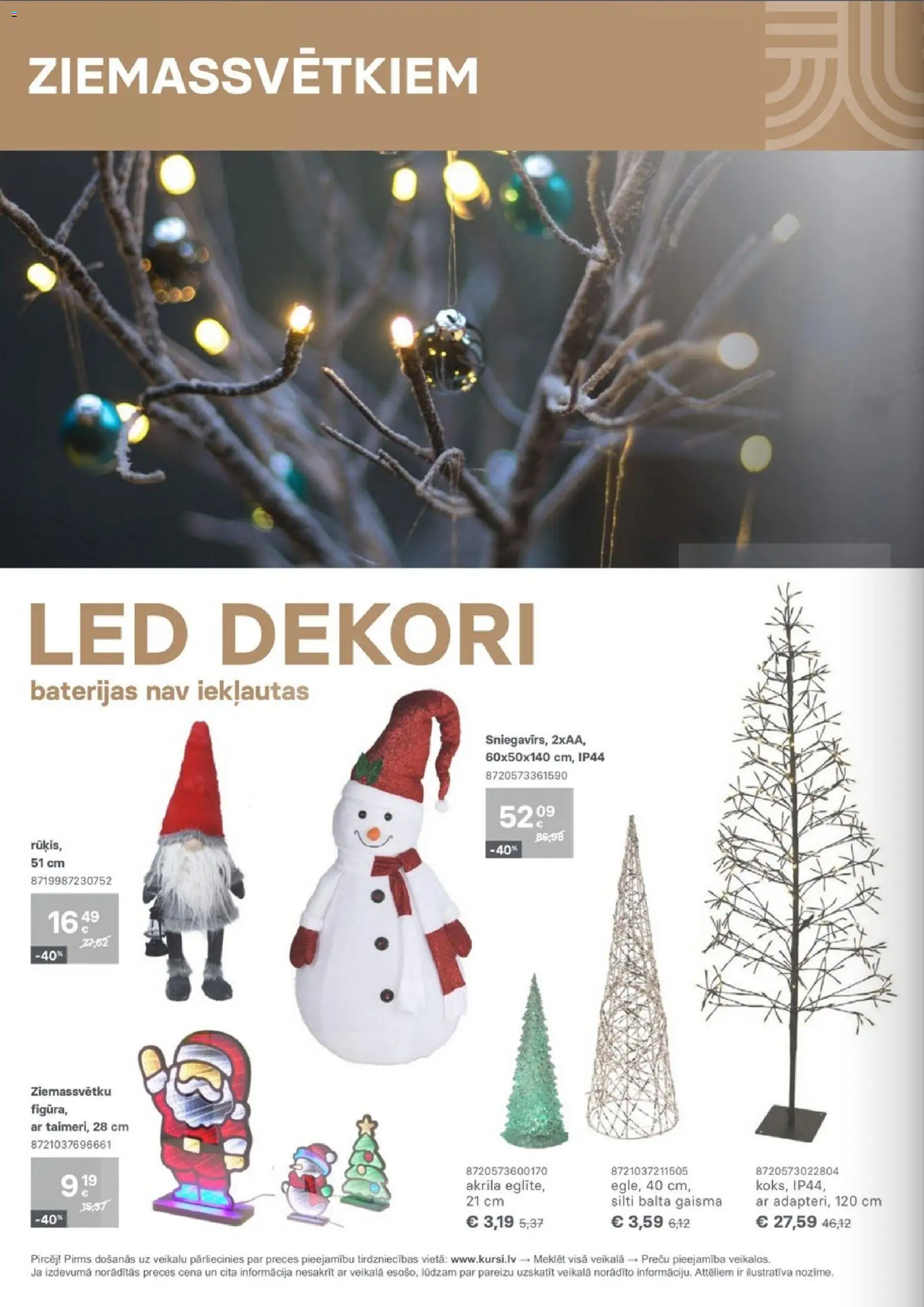 Skatīt Kurši akciju bukletu, derīgs no 2025.12.01