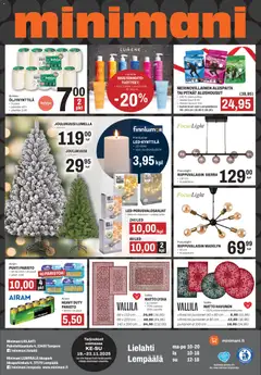 Kaupan Minimani Tarjoukset - Lempäälä / Tampere esikatselu, voimassa 19/11/2025
