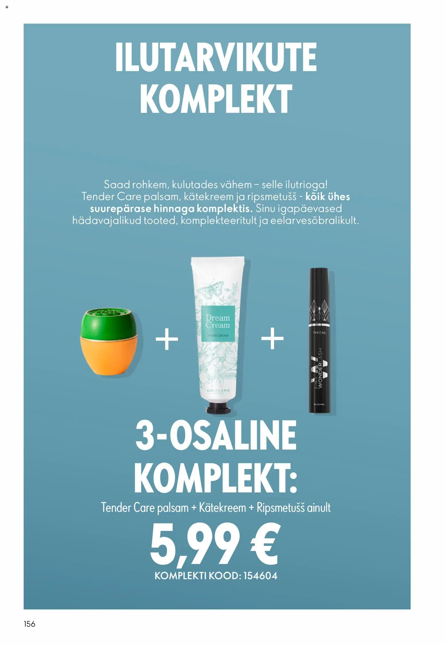 Oriflame kliendilehe eelvaade alates 2025.12.31