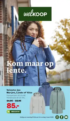 Voorbeeld van Folder van winkel Welkoop geldig vanaf 16-02-2026