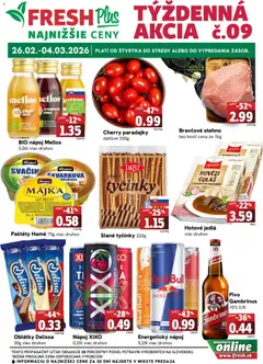 Náhľad Fresh letáku platného od 26.02.2026