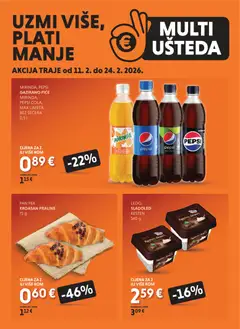 Pregled letka Katalog trgovine Studenac vrijedi od 11.02.2026