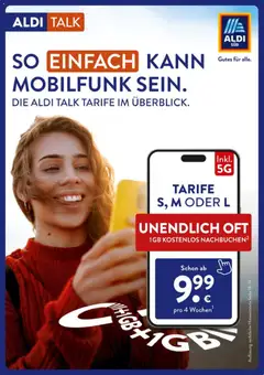 Vorschau von dem Prospekt des Geschäftes Aldi Süd, gültig ab dem 07.11.2025