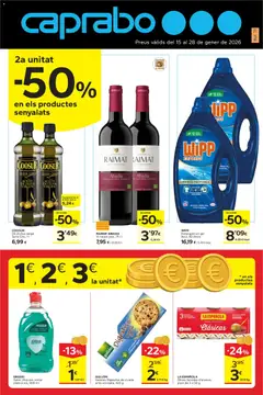 Vista previa del folleto de la tienda Caprabo válido desde el 15/01/2026 