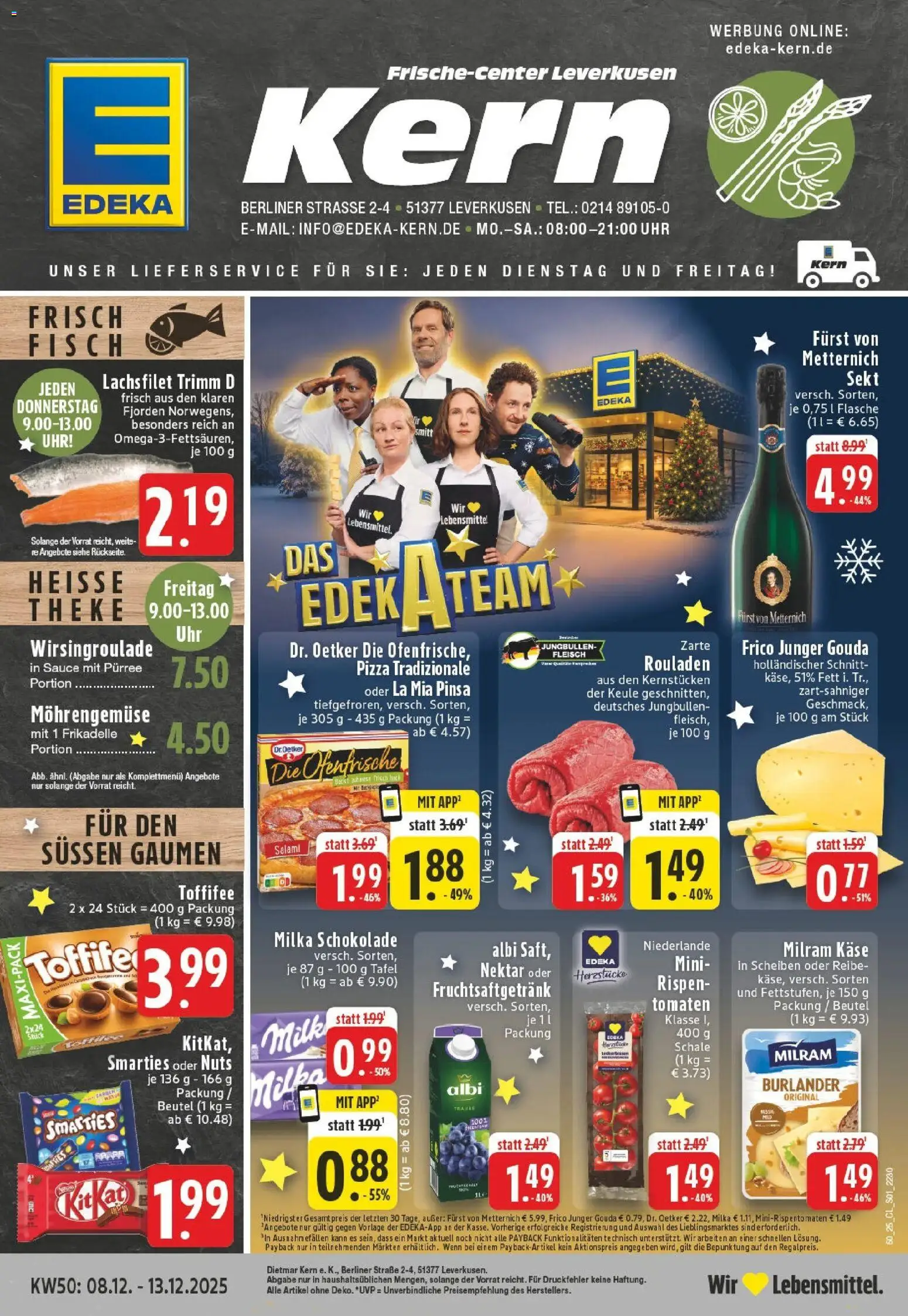 Vorschau von dem Prospekt des Geschäftes Edeka, gültig ab dem 07.12.2025
