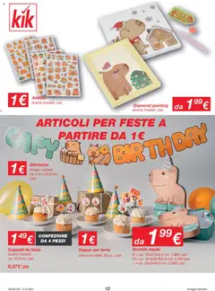 Anteprima dell'opuscolo Attuale volantino dal negozio KiK valido da 13/10/2025 | Pagina: 12