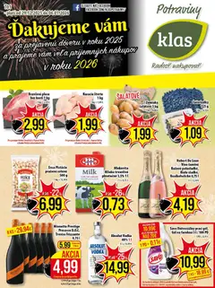 Náhľad Klas letáku platného od 29.12.2025