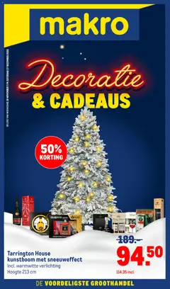 Voorbeeld van Decoratie & Cadeaus van winkel Makro geldig vanaf 19-11-2025