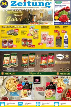 Vorschau von dem Prospekt des Geschäftes Mix Markt, gültig ab dem 29.12.2025