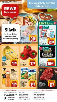 Vorschau von dem Prospekt des Geschäftes Rewe, gültig ab dem 14.09.2025