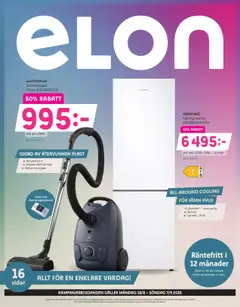 Förhandsgranska reklamblad Aktuella reklamblad Elon från butik Elon gäller från 18/08/2025
