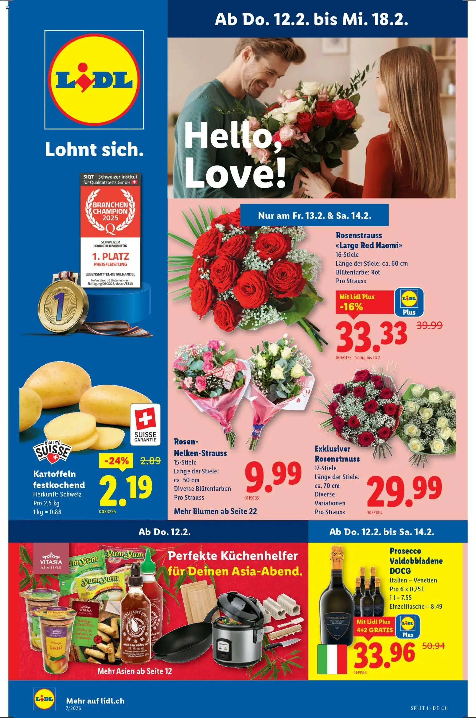 Vorschau des Merkblatts Aktionen vom Shop Lidl gültig von 12.02.2026 bis 18.02.2026