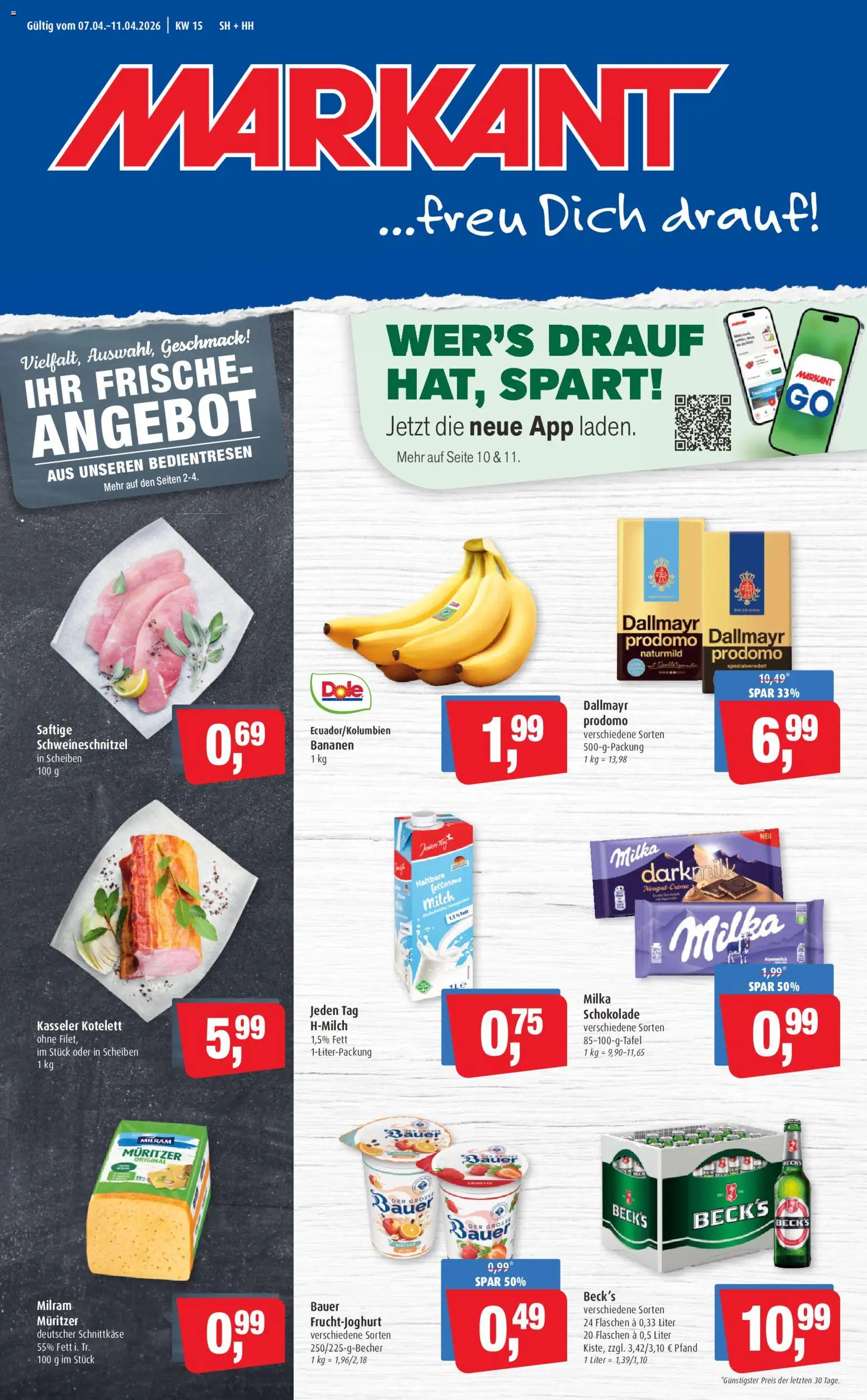 Vorschau von dem Prospekt des Geschäftes Markant, gültig ab dem 07.04.2026