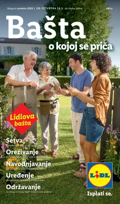 Pregled Lidl kataloga - važi od 26.02.2026