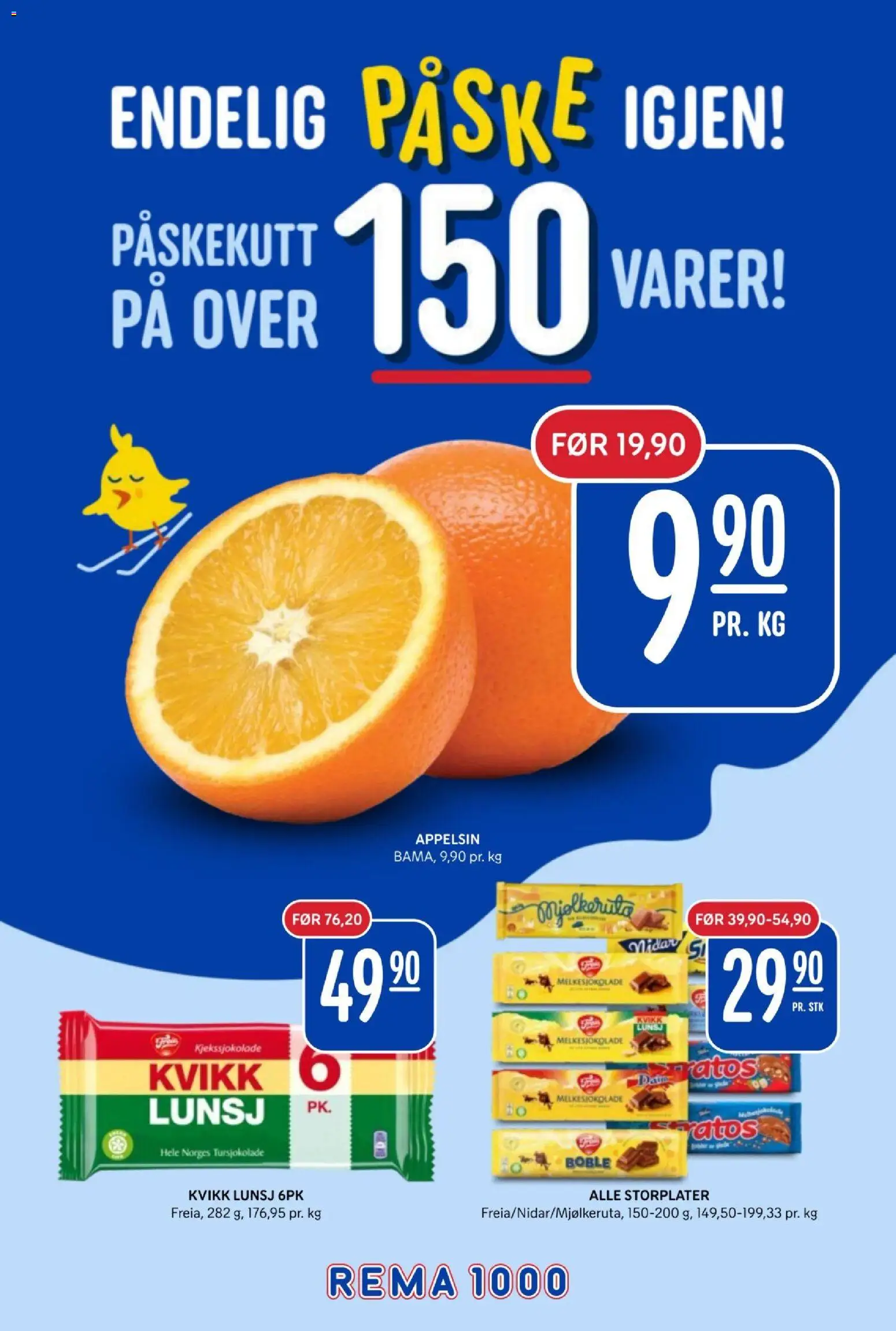 Forhåndsvis Rema 1000 kundeavis fra butikk Rema 1000 gyldig fra 16/03/2026