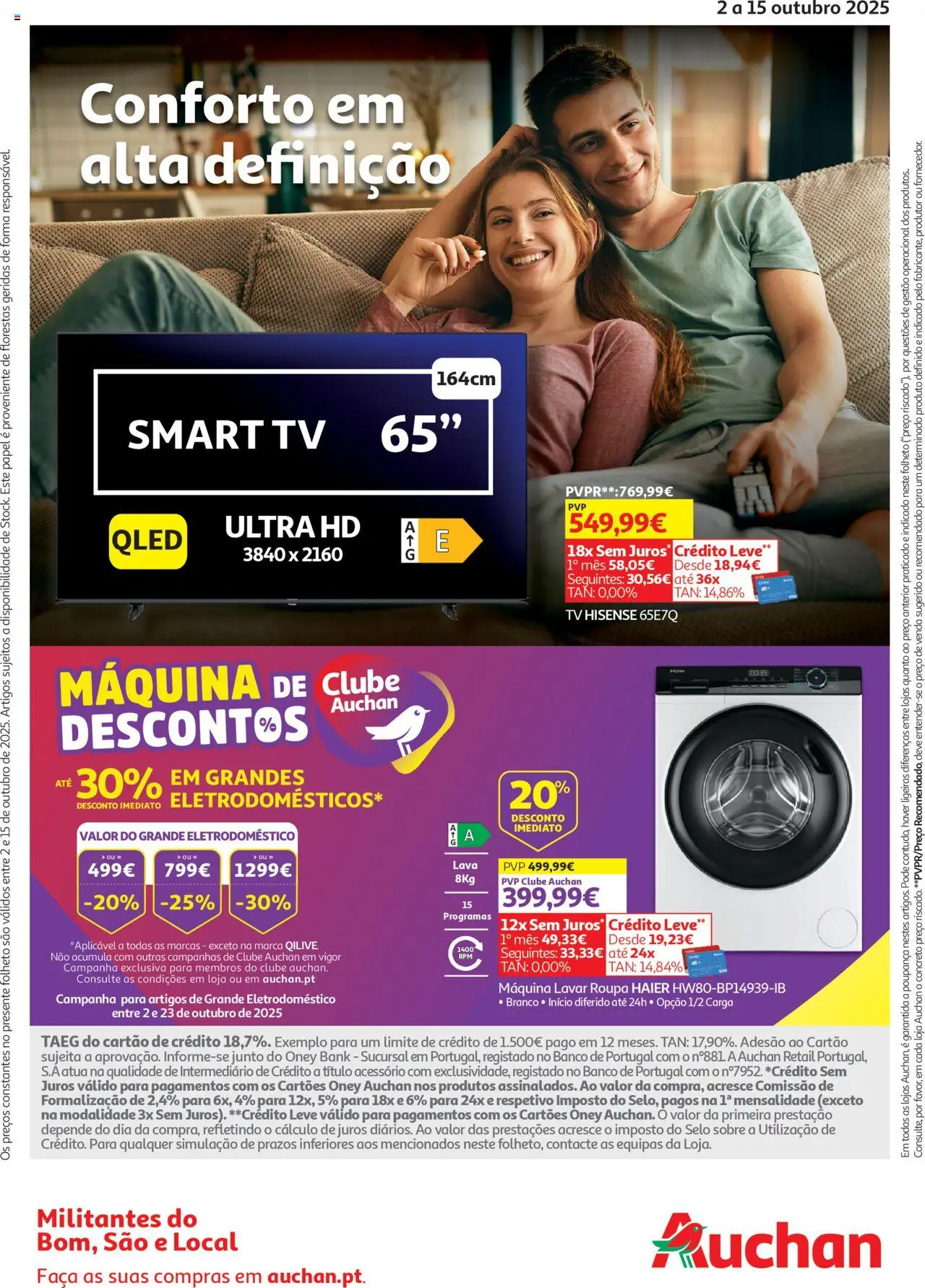 Auchan Folheto de 02/10/2025 - catálogo esta semana - página 1