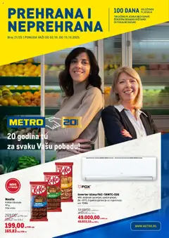 Pregled Metro kataloga - važi od 02.09.2025