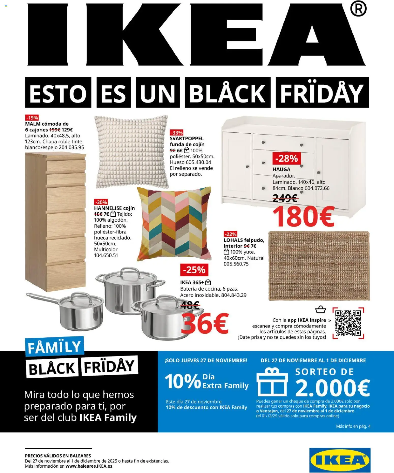 Vista previa del folleto de la tienda IKEA válido desde el 27/11/2025 