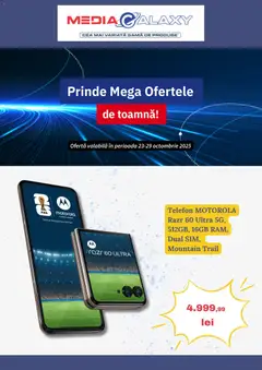 Previzualizarea de cataloage: Media Galaxy Catalog nou valabil de la 23.10.2025