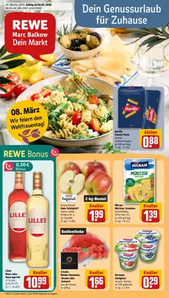 Vorschau von dem Prospekt des Geschäftes Rewe, gültig ab dem 02.03.2026