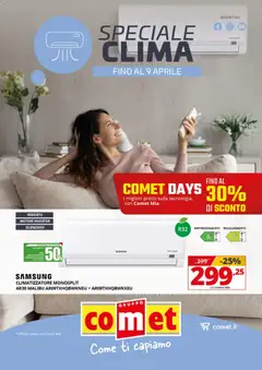 Anteprima dell'opuscolo Comet volantino Clima dal negozio Comet valido da 20/03/2026