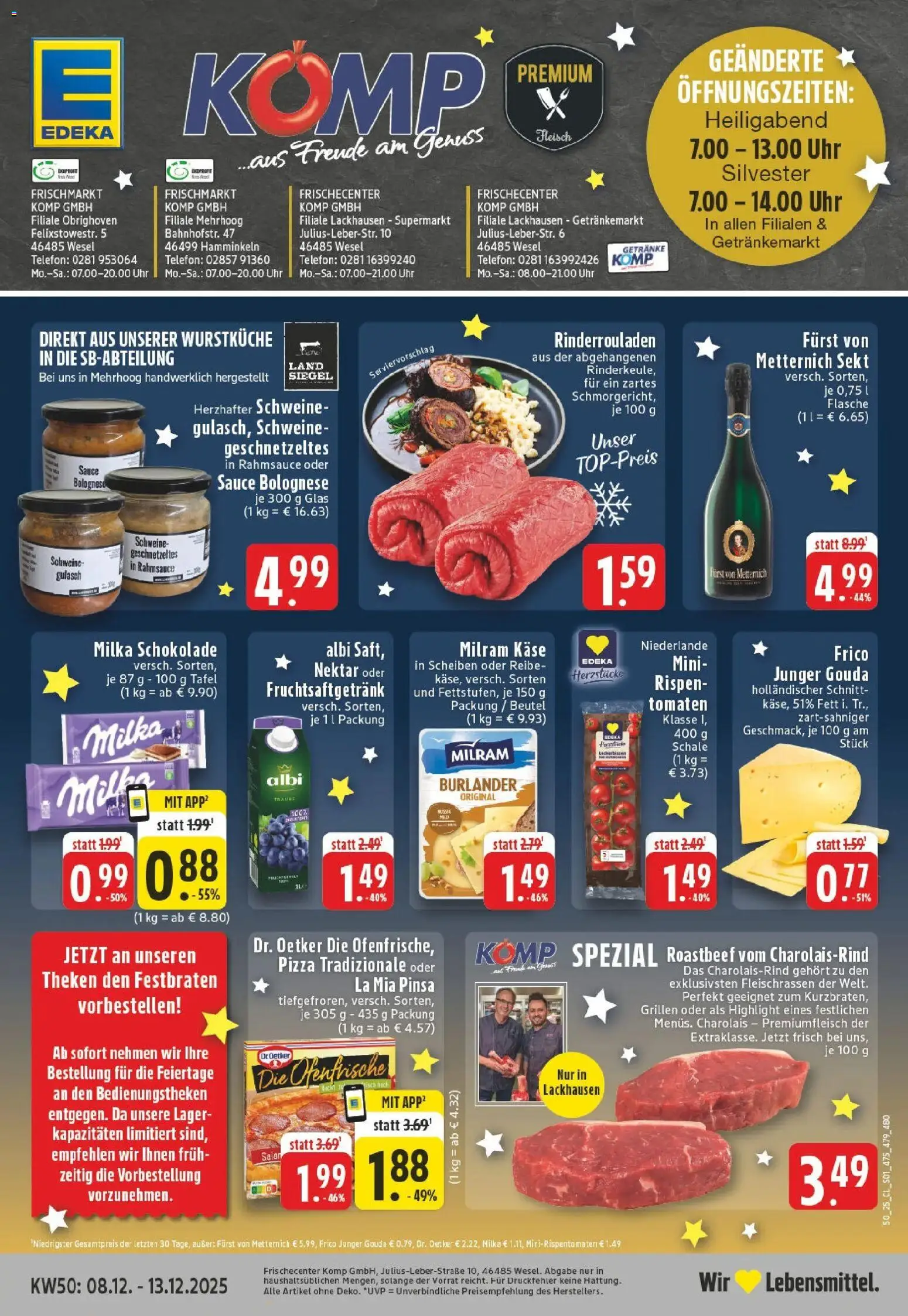 Vorschau von dem Prospekt des Geschäftes Edeka, gültig ab dem 07.12.2025