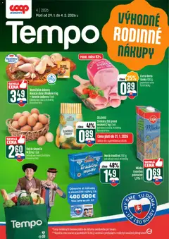 Náhľad COOP Jednota letáku platného od 29.01.2026