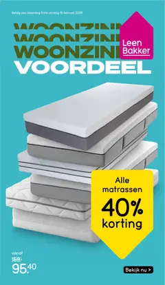 Voorbeeld van Folder van winkel Leen Bakker geldig vanaf 09-02-2026