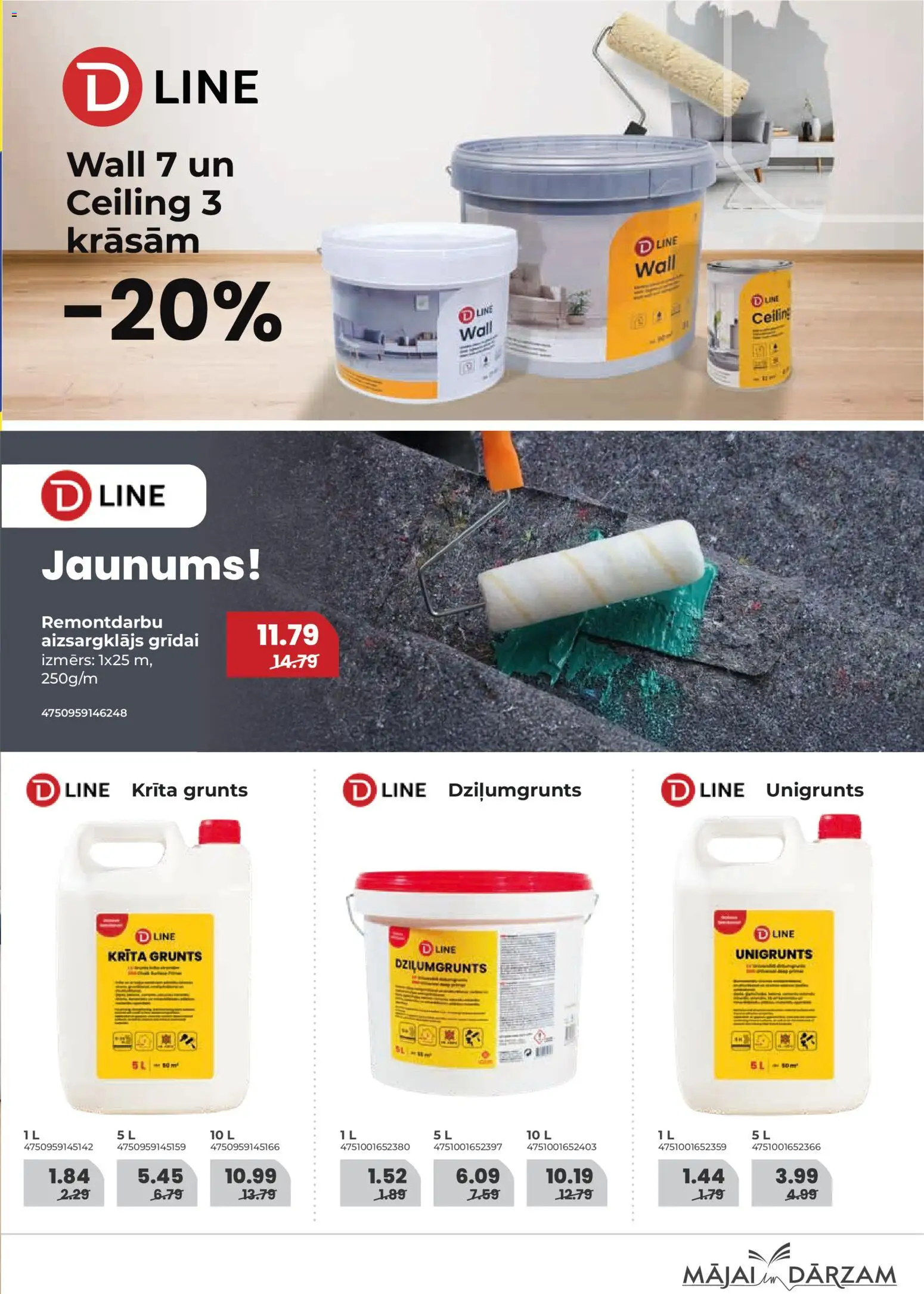 Skatīt MĀJAI UN DĀRZAM akciju bukletu, derīgs no 2025.12.01