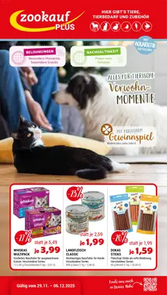 Vorschau von dem Prospekt des Geschäftes zookauf, gültig ab dem 29.11.2025