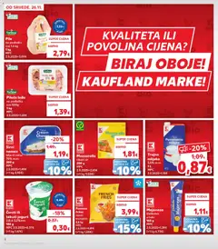 Pregled letka Katalog trgovine Kaufland vrijedi od 26.11.2025 | Stranica: 4