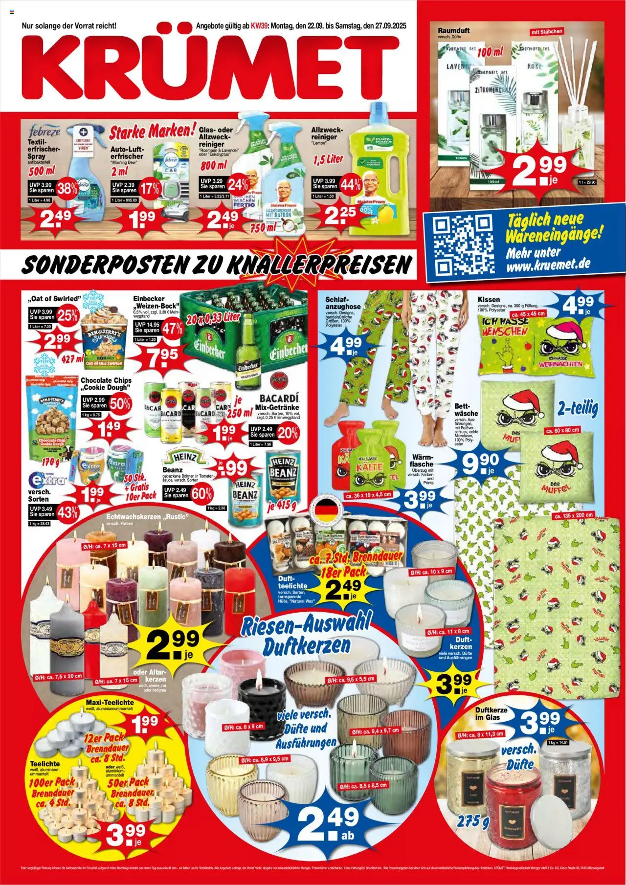 KRÜMET Prospekt (vom 22.09.2025 - 27.09.2025)