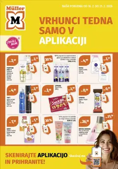 Predogled kataloga iz trgovine Müller veljaven od 16.02.2026