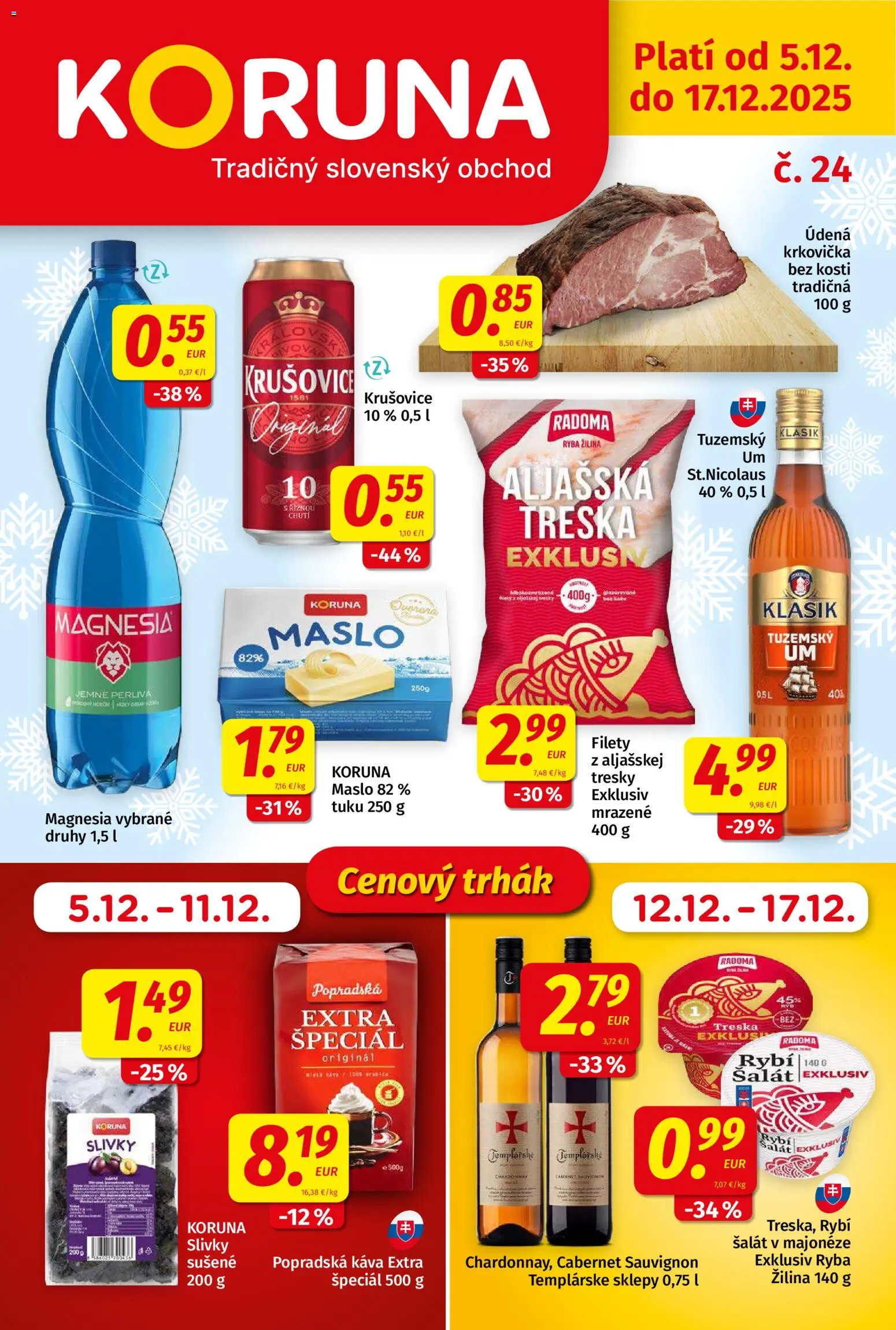 Náhľad Koruna letáku platného od 05.12.2025