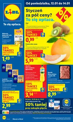 Pogląd gazetki "Gazetka" ze sklepu Lidl ważnej od 12.01.2026