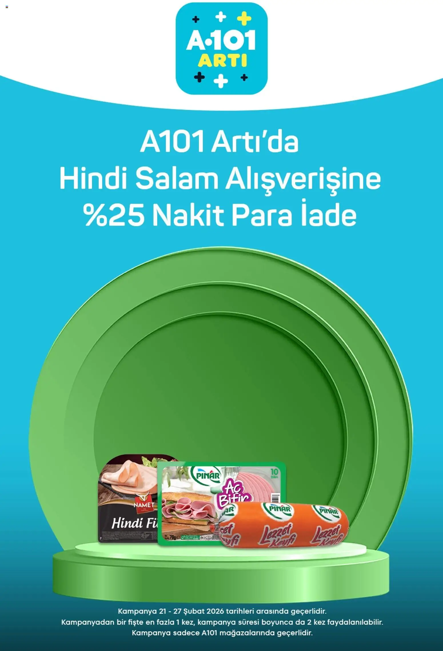 A101 Arti 21.02.2026 - Broşürünün önizlemesi