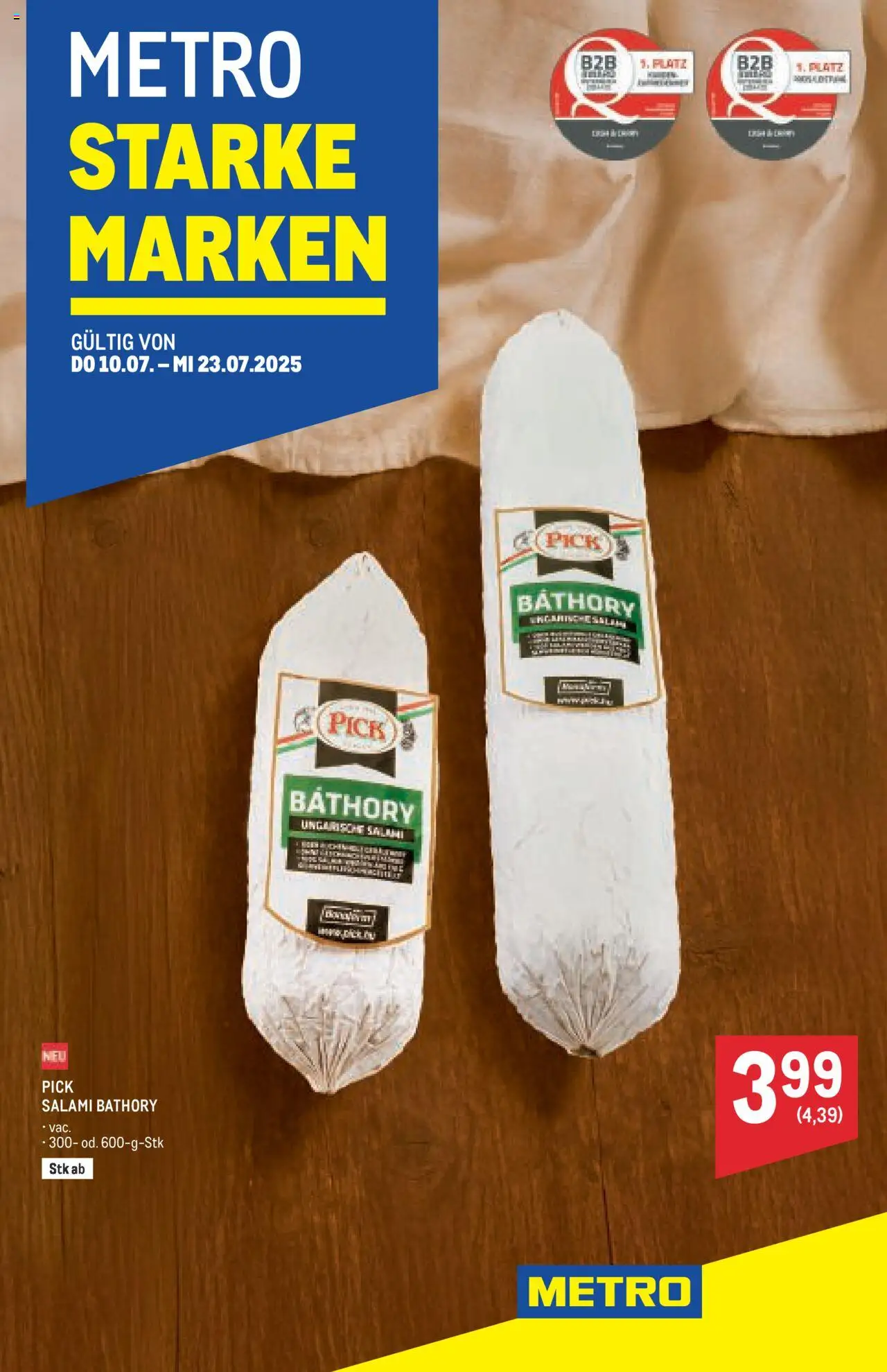 Metro Angebote Starke Marken ab (10.07.2025 - 23.07.2025) - Seite 1