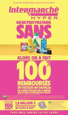 Prévisualisation de Découvrez nos offres de la semaine du magasin Intermarché formulaire valide 30/12/2025