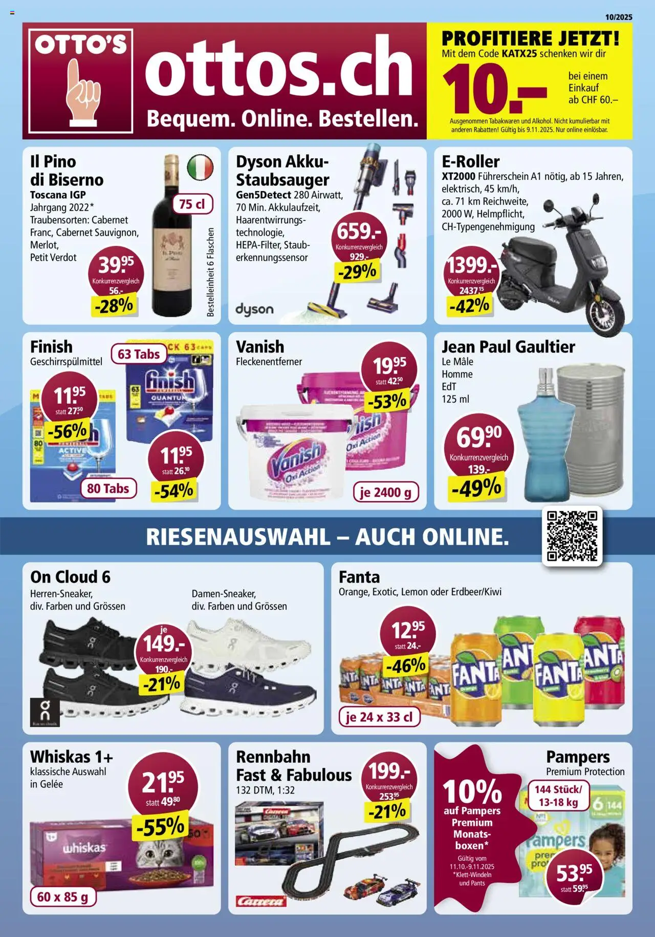 Otto's Aktionen Online ab 11.10.2025 - Seitennummer 1