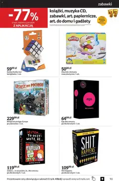 Pogląd gazetki "Promocje" ze sklepu Empik ważnej od 15.10.2025 | Strona: 93