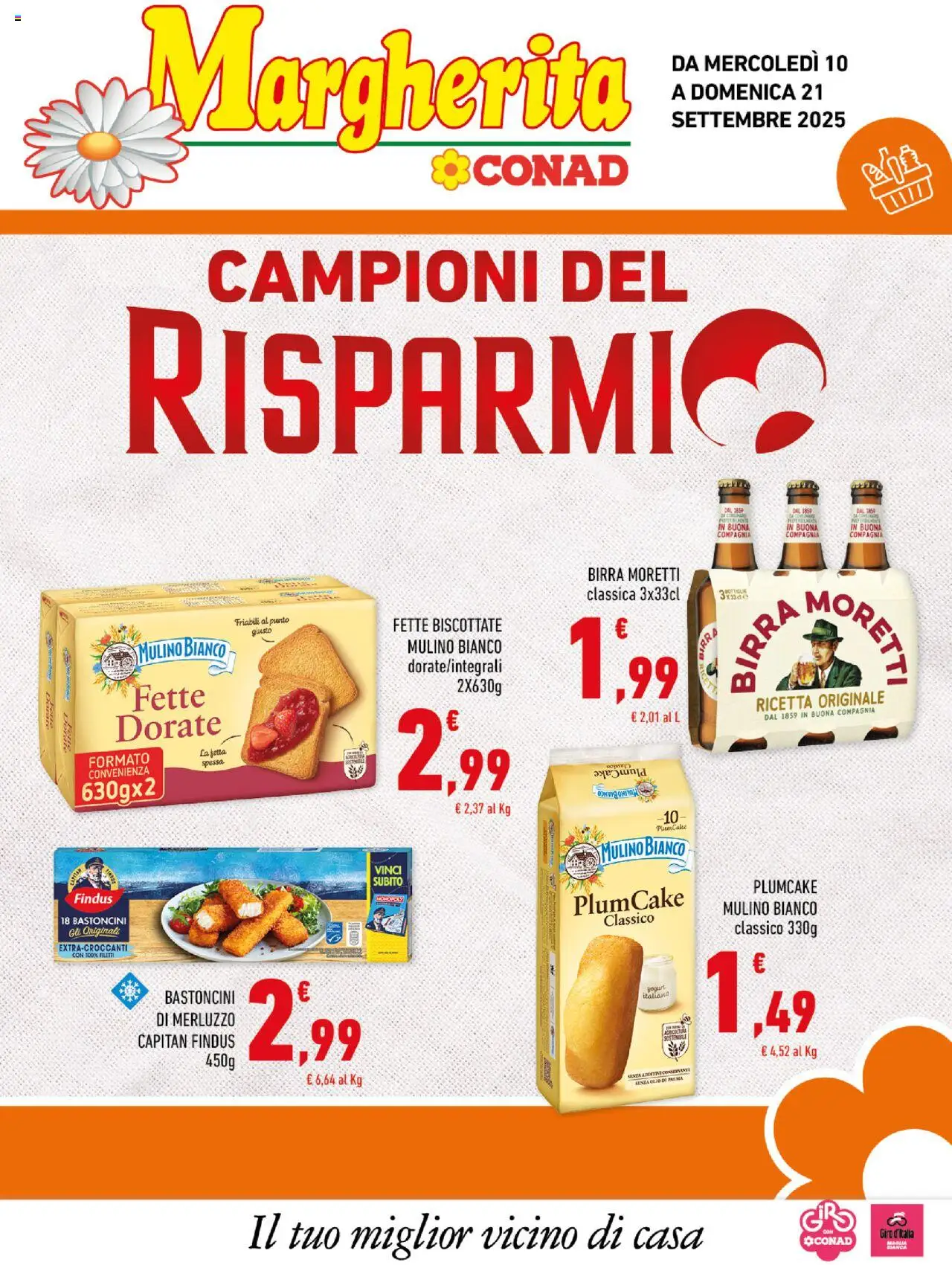 Volantino Conad valido da 10/09/2025 numero di pagina 1