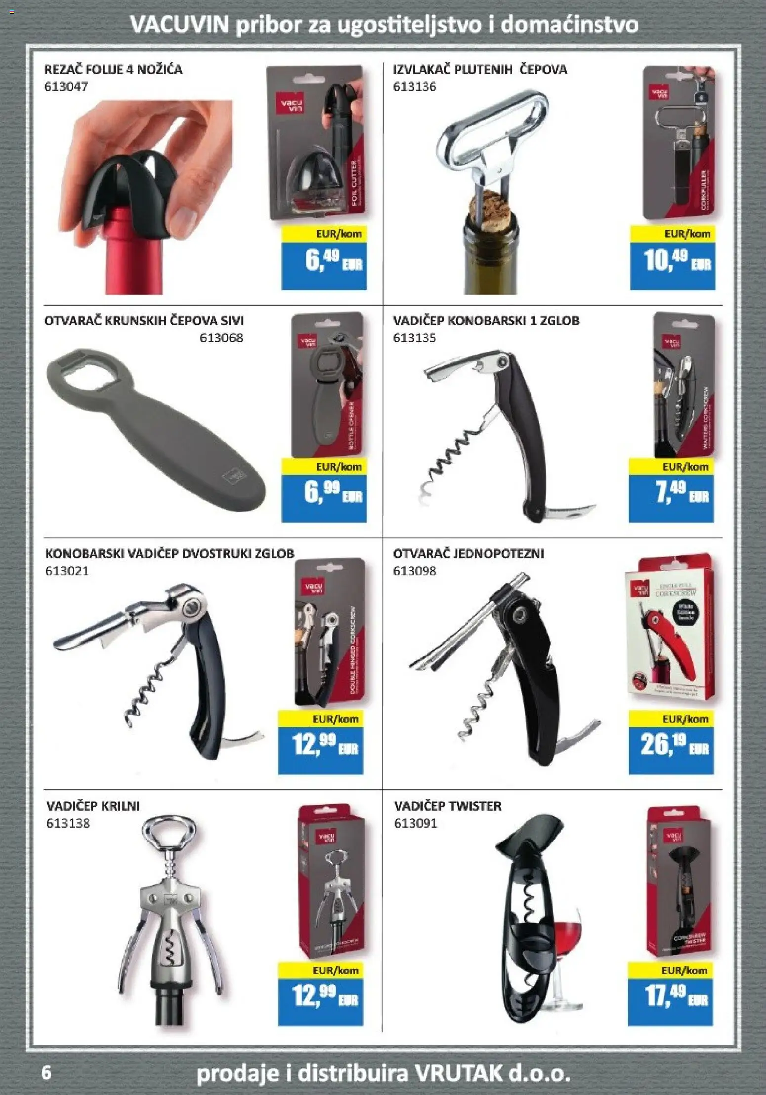 Pregled letka Katalog trgovine Vrutak vrijedi od 18.11.2025