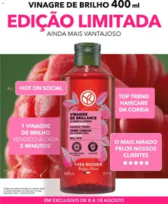 Pré-visualização do folheto da loja Yves Rocher válida a partir de 08/08/2025