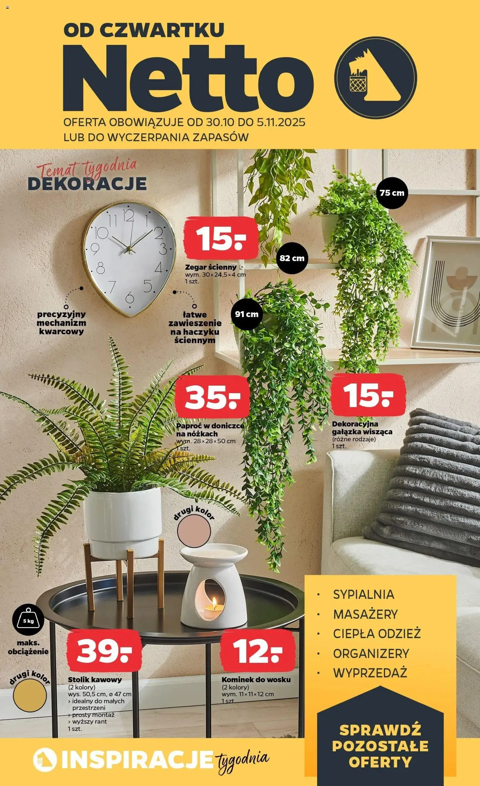 Pogląd gazetki "Gazetka Non Food" ze sklepu Netto ważnej od 30.10.2025