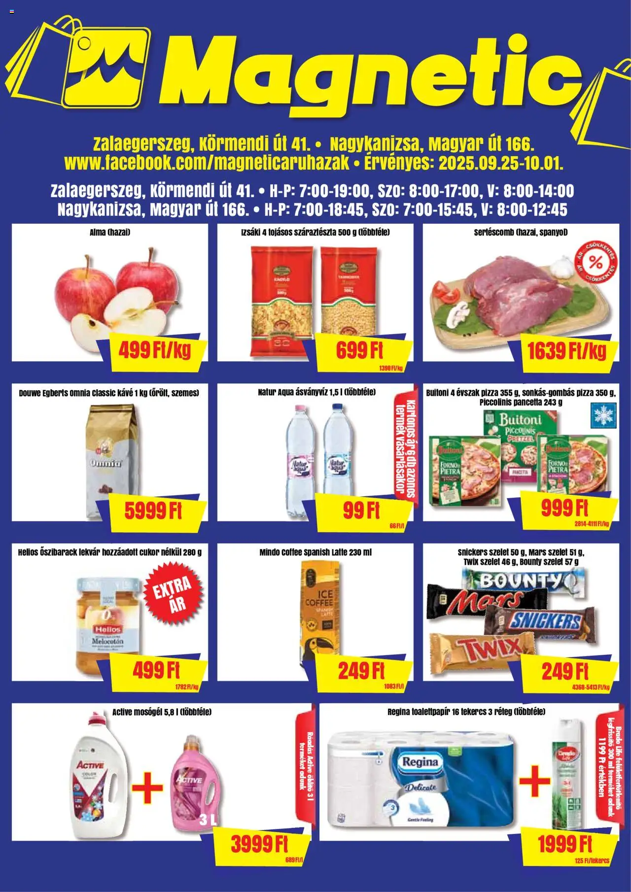Magnetic aktuális szórólap, érvényes 2025.09.25.-től - 1 oldal