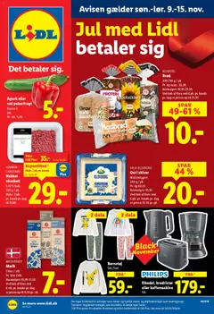 Eksempel på tilbudsavis Tilbudsavis fra butik Lidl gyldig fra 09/11/2025