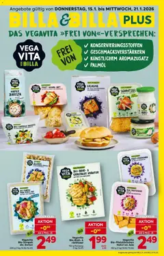 Vorschau der Angebote: Billa Vegavita gültig ab 15.01.2026
